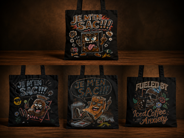 Collection de sacs – Je m’en sac!!!